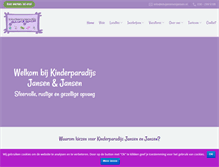 Tablet Screenshot of kdvjansenenjansen.nl